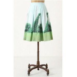 NWT - ANTHROPOLOGIE sarah ball photography skirt